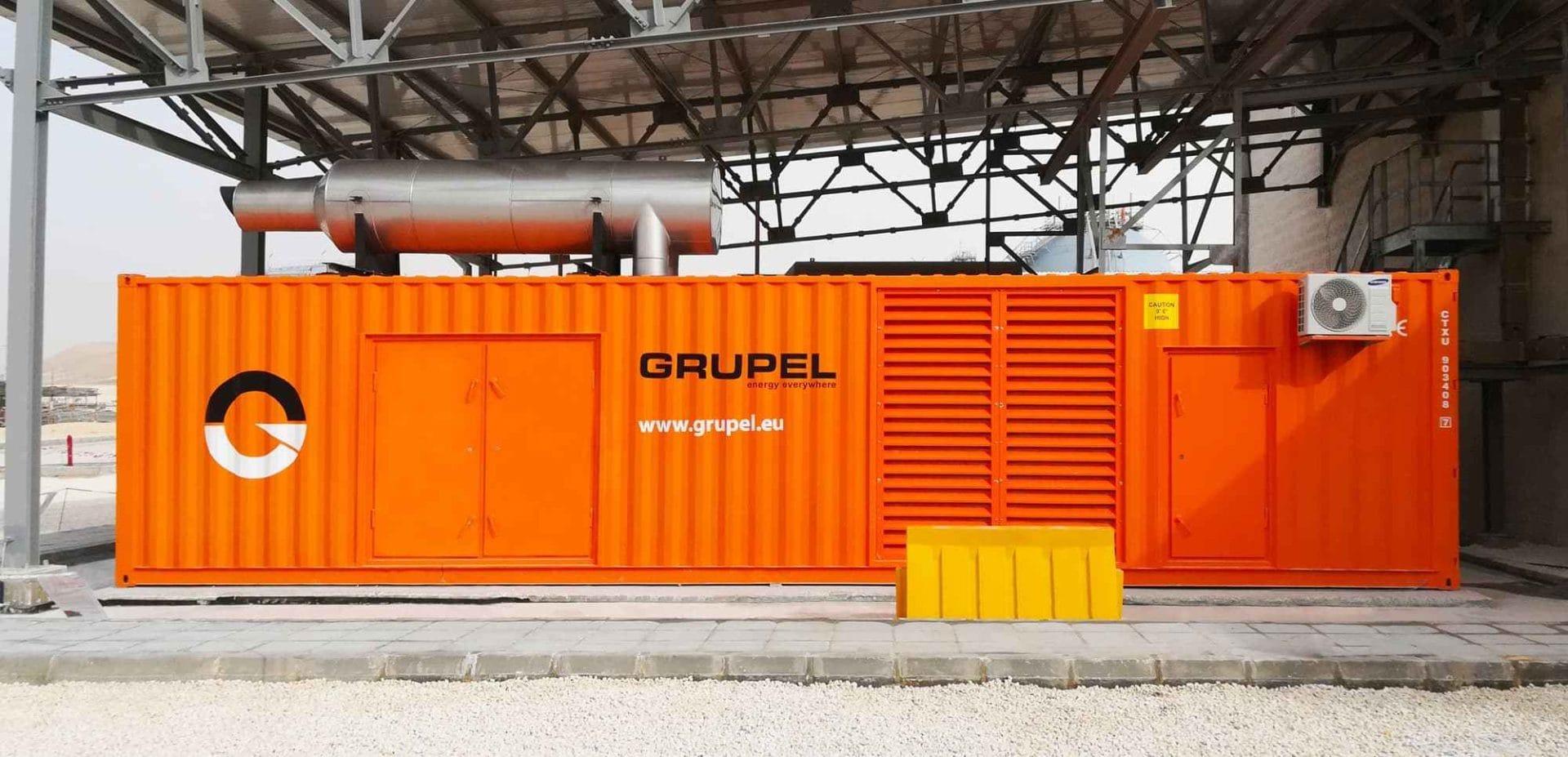Generators to support petroleum extraction, Ecuador | Grupel
