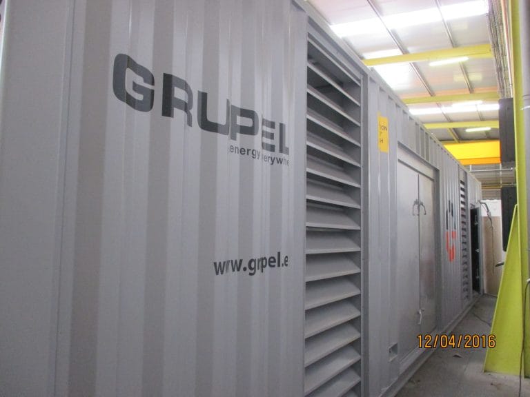 Gerador for a WWTP in Qatar 01