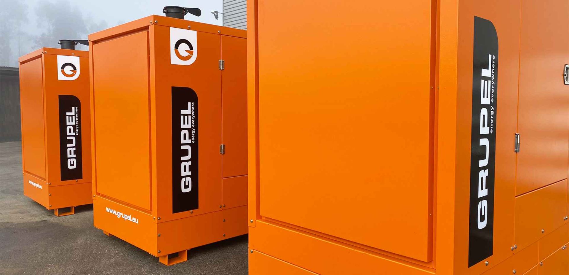 Grupel uses galvanized steel in canopies